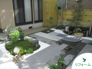 門から部屋まで雨に濡れない外構